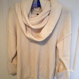 A.n.a sweater with scarf, size S